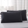 2PCS Soft Microfiber Envelope Pillowcases Queen King Size 19