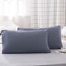 2PCS Soft Microfiber Envelope Pillowcases Queen King Size 18