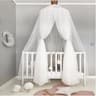 Elegant Round Dome Kids Bed Canopy Mosquito Net For Bedroom And Reading Nook 7