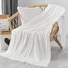 Cotton Cable Knit Throw Blanket Soft Cozy Decorative Bed And Sofa Blanket 9