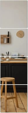 Shatterproof Soft Acrylic Full Length Wall Mirror Frameless Full Body Mirror 6