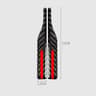 2PCS Universal Reflective Rearview Mirror AntiCollision Strips 6