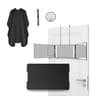 360 View 3 Way Self Haircut Mirror With Adjustable Telescoping Hooks 10