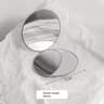DoubleSided Metal Compact Mirror Portable Folding Makeup Mirror For Travel And Purse 6