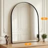 Modern Arched Metal Frame Bathroom Vanity Wall Mirror 9