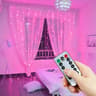 USB 8 Mode LED Curtain Fairy Lights For Wedding Christmas And Holiday Decor 6