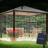 Solar Curtain String Lights 8 Modes Waterproof Outdoor Fairy Lights 7