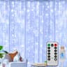 USB LED Curtain Fairy Lights With 8 Modes For Bedroom Wedding And Holiday Decor 6