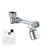 1080 Swivel Stainless Steel Faucet Extender With Dual Spray Modes 8