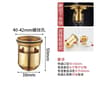 Brass AntiOdor Floor Drain Core With Gravity Seal And Insect Prevention 7