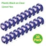 Compatible DYMO LetraTag 12mm Plastic Label Tape Refills For LT100H 200B QX50 24