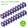 20Pack Compatible DYMO LetraTag 12mm Black On Green Label Tape Refills 7