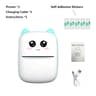 Portable Mini Thermal Printer For Photos Notes Labels And Receipts 7