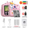 Kids Instant Print Digital Camera With 1080P HD Video And Dual Lens 12