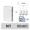 N1B18 Mini Portable Thermal Transfer Label Printer With LongLasting Ribbon And PET Stickers 8