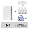 N1B18 Mini Portable Thermal Transfer Label Printer With LongLasting Ribbon And PET Stickers 13