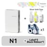 N1B18 Mini Portable Thermal Transfer Label Printer With LongLasting Ribbon And PET Stickers 15