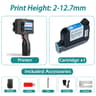 127mm Handheld Inkjet Printer For QR Codes Barcodes And Date Marking 9