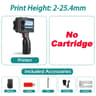 127mm Handheld Inkjet Printer For QR Codes Barcodes And Date Marking 11