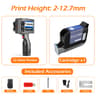 254mm Handheld Inkjet Printer Portable Date Coding Machine For Batch Numbers Logos And QR Codes 6