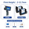 Portable 127mm Handheld Inkjet Printer For QR Codes Barcodes Logos And Date Printing 8