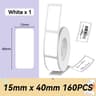 D30 Q30 Compatible Thermal Label Stickers 615mm SelfAdhesive Printer Paper  1 Roll 11