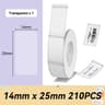 D30 Q30 Compatible Thermal Label Stickers 615mm SelfAdhesive Printer Paper  1 Roll 16