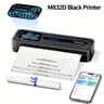 M832D Portable A4 Thermal Printer With Touchscreen Wireless Inkless Printing For Travel And Office 7