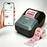 Portable Inkless Bluetooth Label Printer With Color Paper Support For Retail And Home Organization 6
