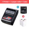 58mm Portable Bluetooth Thermal Receipt Printer With USB And 2000mAh Battery 6