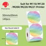 MultiPurpose Adhesive Thermal Label Stickers For M110 M200 M220 Printers 12