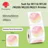 MultiPurpose Adhesive Thermal Label Stickers For M110 M200 M220 Printers 14
