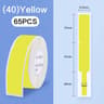 Waterproof SelfAdhesive Cable Label Stickers For D101 D11 D110 H1 Thermal Printers 7