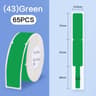 Waterproof SelfAdhesive Cable Label Stickers For D101 D11 D110 H1 Thermal Printers 9