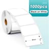 Rainbow Round And Square Thermal Sticker Labels For Shipping Packaging And DIY Branding 14