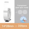 Waterproof SelfAdhesive Thermal Label Stickers For D11 D101 D110 Mini Printers  1 Roll 12