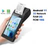 Android 1112 Handheld POS Terminal With 2D Barcode Scanner NFC And 58mm Receipt Printer 6