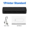 Portable A4 Wireless Thermal Printer 1500mAh Inkless Bluetooth Mini Printer With USB TypeC 5