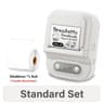 Portable Mini Thermal Label Printer 1258mm Inkless Sticker Maker For Home And Business 7