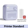 57mm Mini Bluetooth Thermal Pocket Printer For Photos Labels And Stickers 13