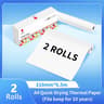 A4 Thermal Paper Rolls 210mm For Portable Printers Inkless Printing 234 Rolls 9