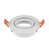 Adjustable Aluminum Recessed Ceiling Spotlight Frame For GU10 MR16 LED Bulbs 6