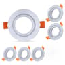 Adjustable Recessed Ceiling Spotlight Frame For GU10 MR16 Bulbs  4610PCS 6