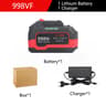 18V 21V High Capacity Rechargeable Lithium Ion Power Tool Replacement Battery With BMS 7