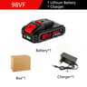18V 21V Rechargeable Lithium Ion Battery For Cordless Power Tools Electric Wrench And Chainsaw 11