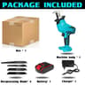 21V Cordless Reciprocating Saw With Variable Speed For Wood Metal And Pipe Cutting 6