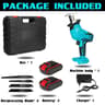 21V Cordless Reciprocating Saw With Variable Speed For Wood Metal And Pipe Cutting 9