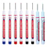 8PCS 20mm Deep Hole Marker Pens Waterproof Long Nib Marking Tools For Woodworking And Metal 9