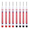 8PCS 20mm Deep Hole Marker Pens Waterproof Long Nib Marking Tools For Woodworking And Metal 12