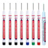 8PCS 20mm Deep Hole Marker Pens Waterproof Long Nib Marking Tools For Woodworking And Metal 17